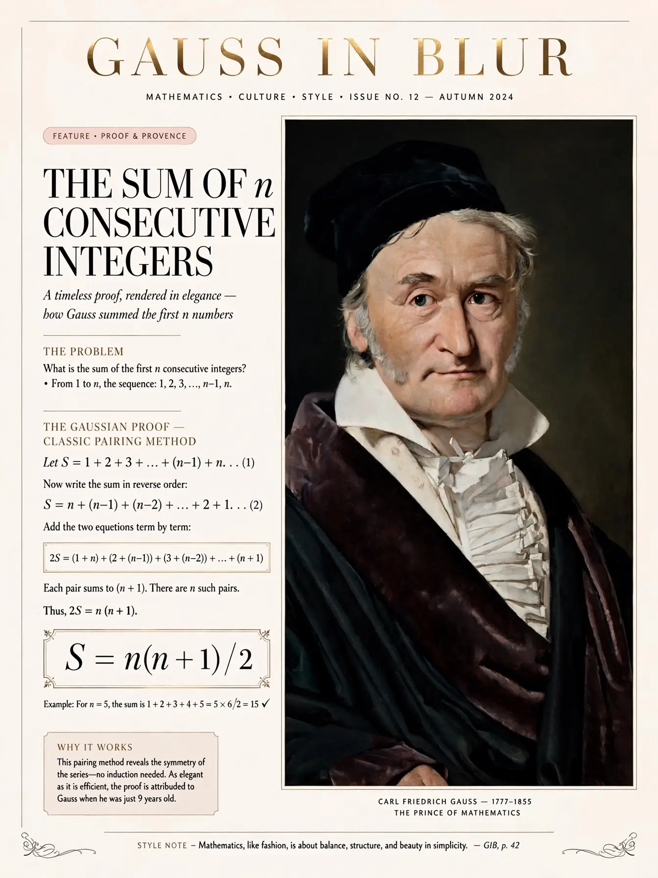 Formula and editorial layout corrected by Muse Image